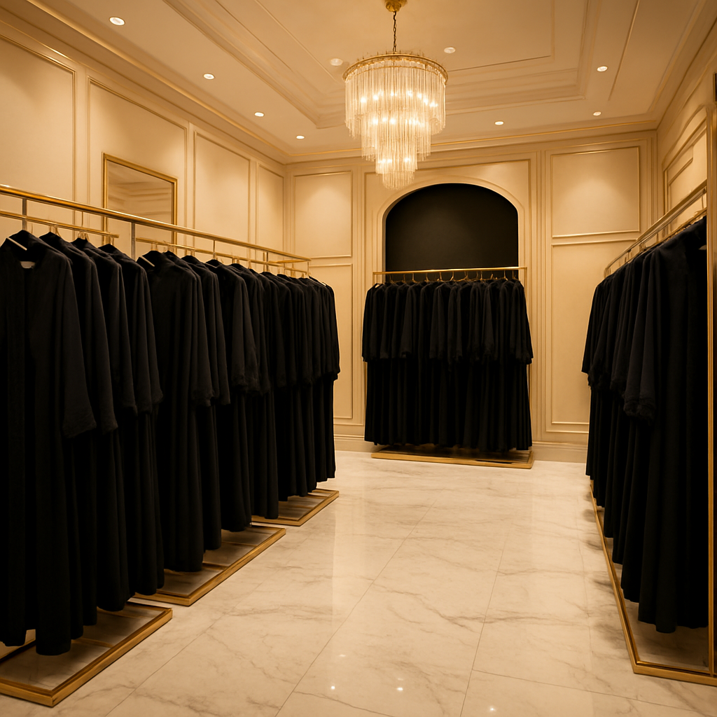 Wholesale abaya stock at Kimono Fashion Dubai